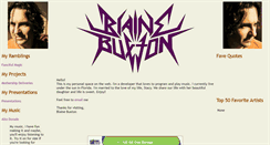 Desktop Screenshot of blainebuxton.com